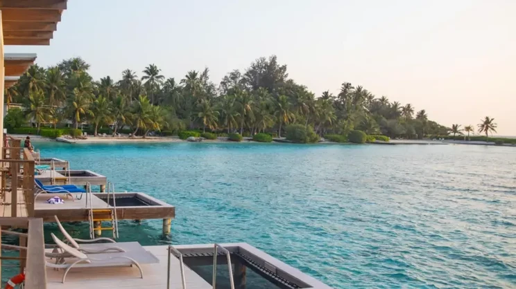 Overwater Villa Island View